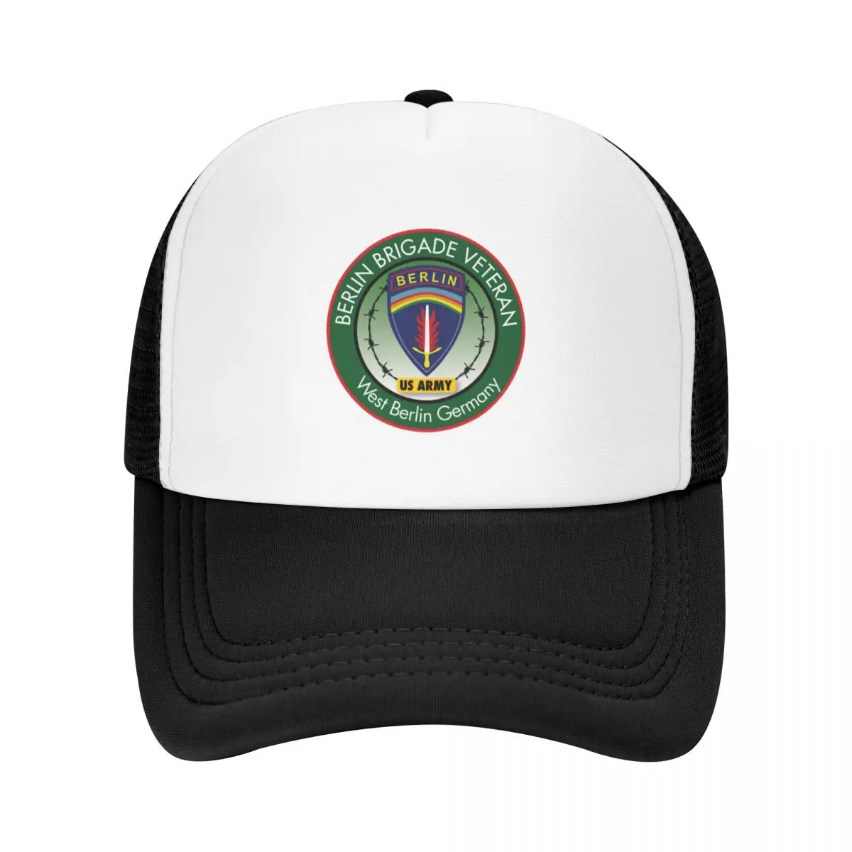 

Berlin Brigade Veteran Logo Baseball Cap tea Hat Beach Bag Dropshipping winter hats for men Hats For Men Women's