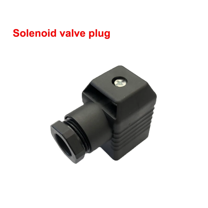 

4 Poles Socket For Electrical Supply Solenoid valve plug square plug Special-purpose plug Air pressure connection plug