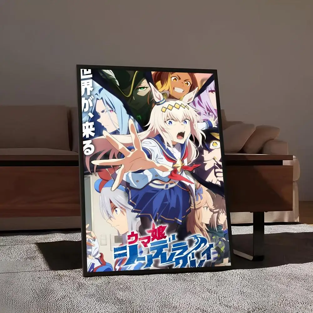 Umamusume P-Pretty D-Derby Painting Calligraphy Print Canvas Art Pictures Home For Living Room Modern Decor Room Home Decor