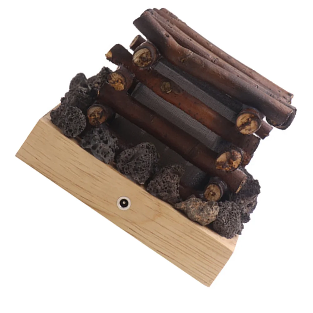 USB قابلة للشحن اللمس يعتم السرير مصباح الليل وهمية المعسكر لهب ضوء الليل الإبداعية ديكور غرفة نوم مهدئا #1