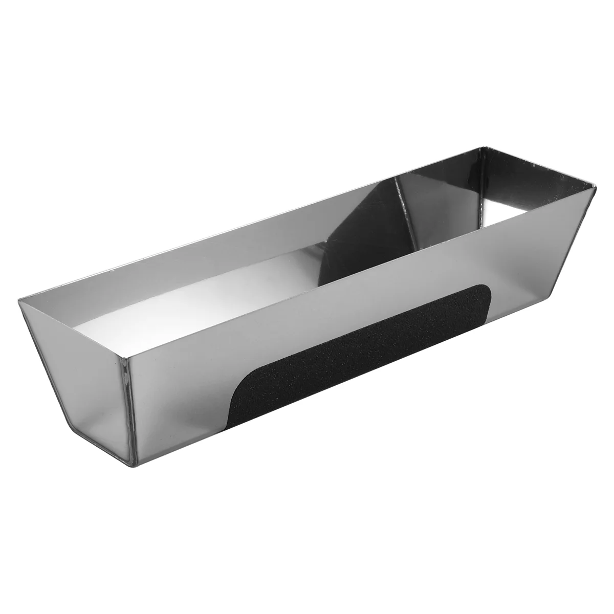 12HRG Non Slip Contoured Stainless Steel Heliarc Mud Pan, 14Inch