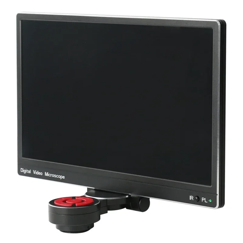 monitor do sistema de monitoracao do monitor do lcd microscopio video eletronico para o reparo do telefone 1080p 38mp tf usb wifi 116 01