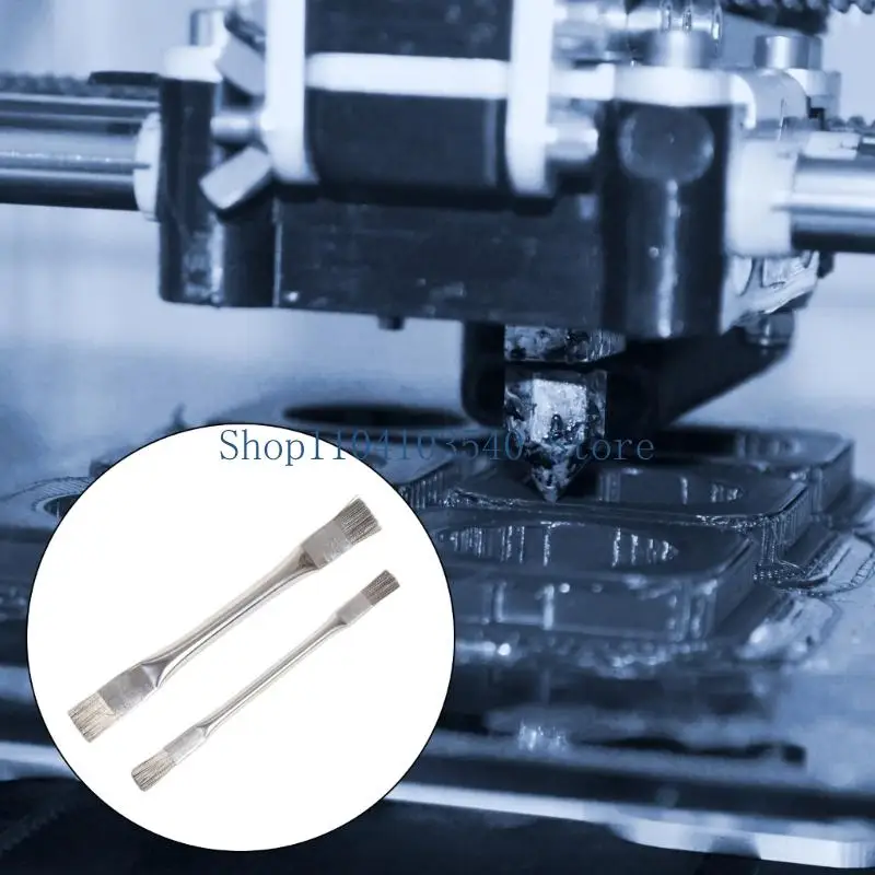 02dc 2pieces فرش الفولاذ الأسلاك الفولاذية الكثيفة الفواس #2