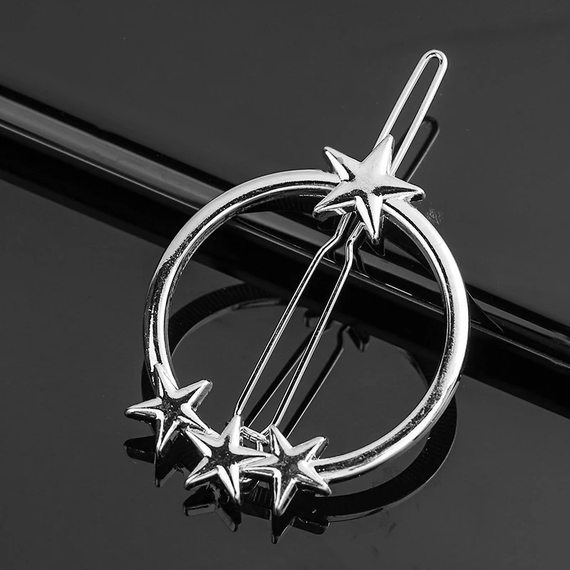 Neue Mode Metall Liebe Herz Haar Clip Elegante Perle Runde Haarspange für Frauen Mädchen Süße Haarnadeln Barrettes Haar Zubehör – Detail 31
