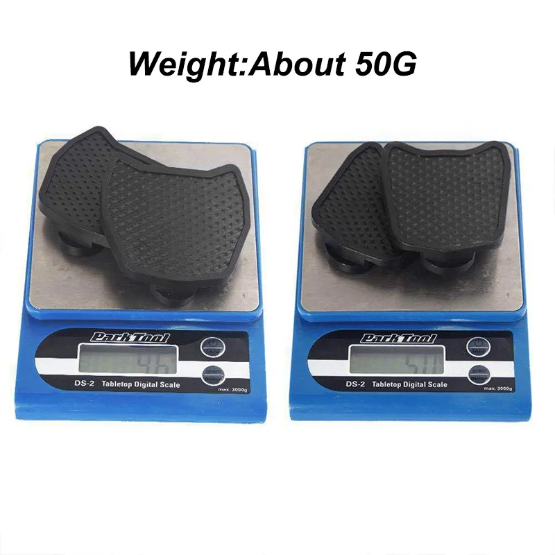 1 Pair Bicycle Pedals Adapter Road Bike Pedal Platform Adapter Fit for SPD LOOK KEO System Adapter Converter Cycling Parts