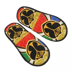 Tomorrowland Flag House Slippers Women Soft Memory Foam Slip On Hotel Slipper Shoes