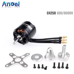 SURPASS HOBBY 3520 C4250 600KV 800KV Brushless Motor for RC Airplane Fixed-wing Glider Aircraft