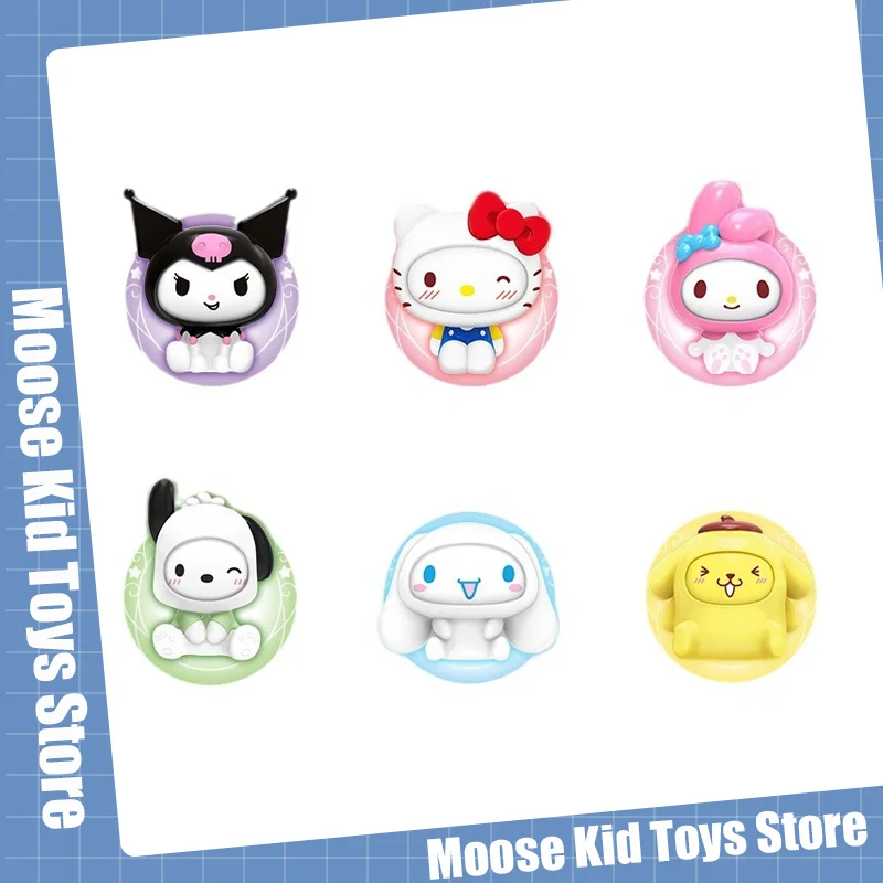 Authentic Sanrio Face Changing Doll Series Blind Box Toys Sanrio Twisted Egg Toys Kuromi Melody Cinnamoroll Blind Box Toys Gifts