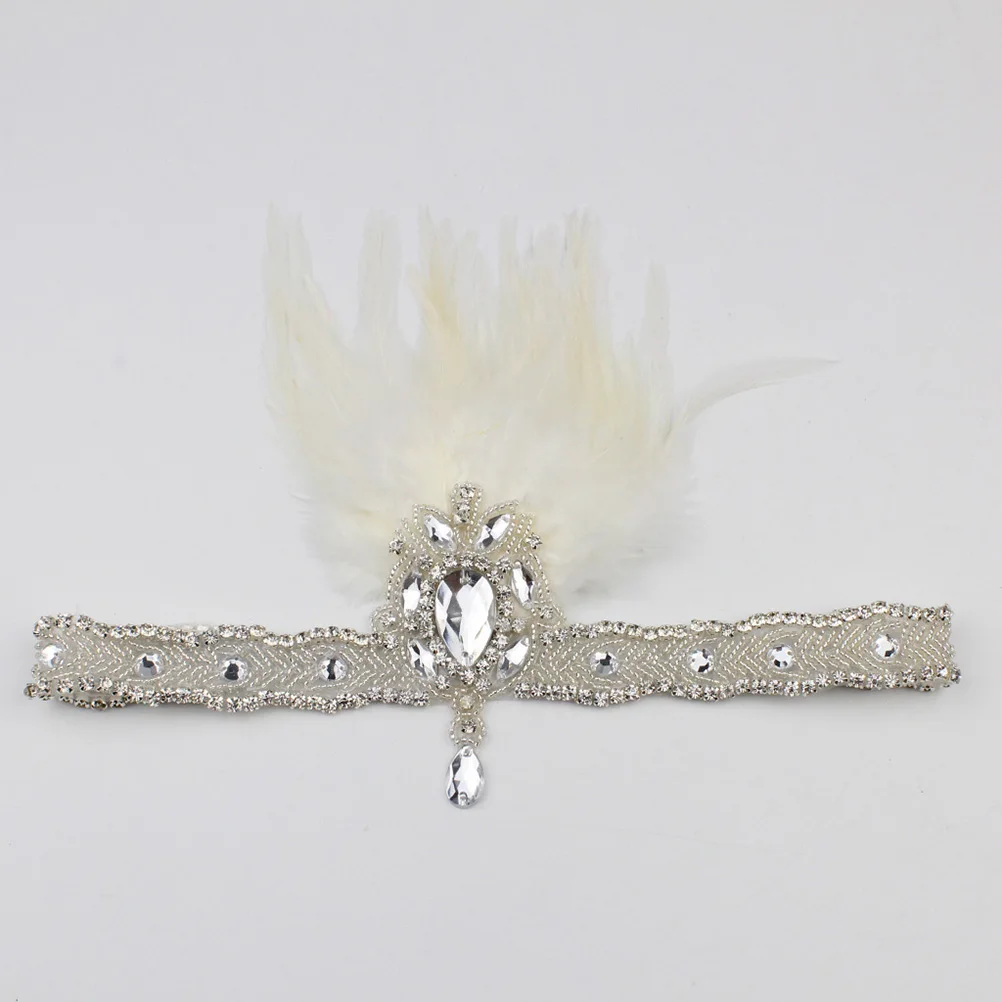 

Headband Crystal Vintage 1920s Flapper Hair Accessory Party Wedding Bridal Ribbon Popular
