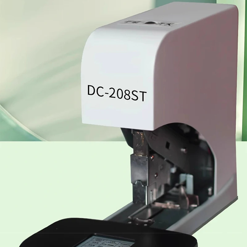 DC-208ST Electric Stapler Commercial Office Use Financial Voucher Binding Machine with Thickened Pedal And Button Dual Use