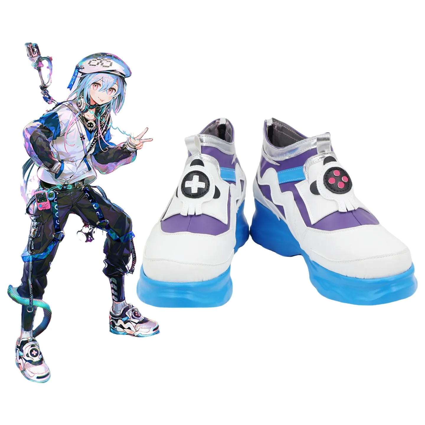 Arknights Mizuki Cosplay Schuhe Anime Zubehör Halloween Karneval Stiefel PU Leder Schuhe Cosplay Requisiten Nach Maß