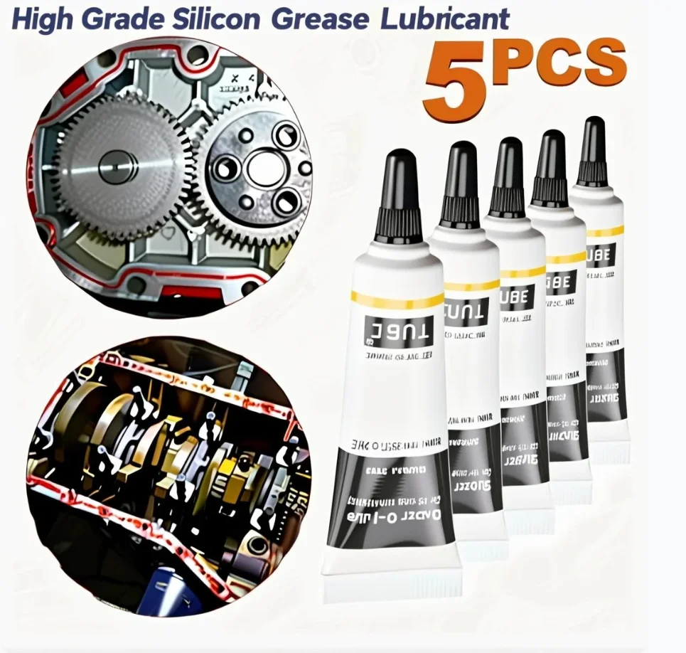 

1/2/5 шт. высококачественная силиконовая смазка, супер-о-смазка O для обслуживания аквариумного фильтрующего бака, новая, 10 г