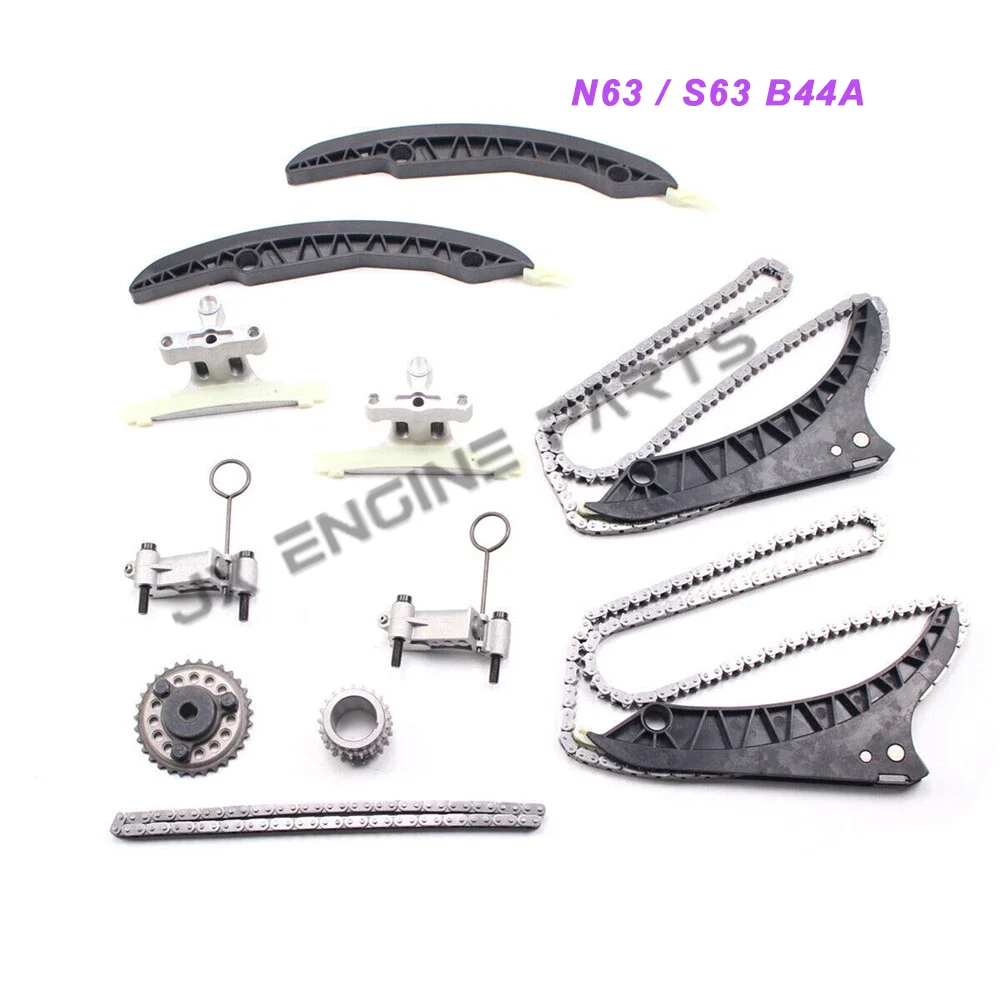 N63B44 Engine Timing Chain Kit Camshaft VVT Gear For BMW 4.4 550I 650I 750I X5 M5 M550i M6 4.4L N63B44A N63B44B S63B44A S63B44B