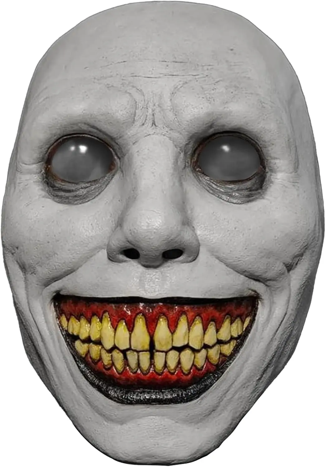 Scary Halloween Mask - Realistic Natural Latex Creepy Horror Mask with Eye for Adult Halloween Cosplay Costumes Party