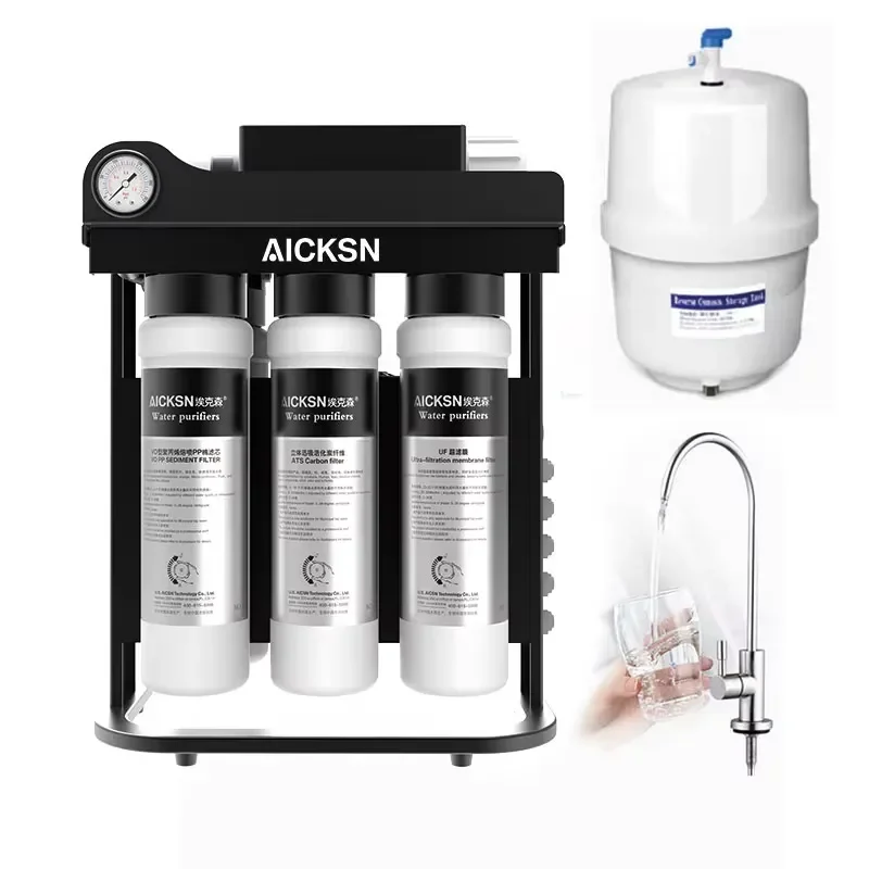 Under Sink RO Water Purifier For Under Sink Kitchen Drinking Water, Tap Treatment And Household Installation With Filter Access