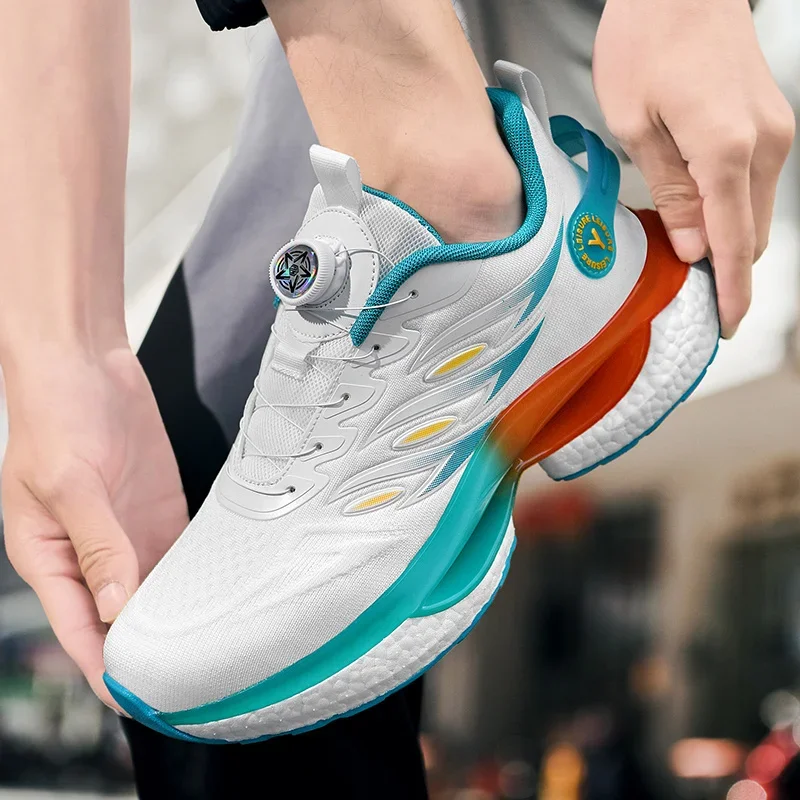 Shockproof Comfortable Outdoor Running Fitness Training Exercise Sneakers Size38-45 Hot Sale Men's Casual Shoes 2025 view 3