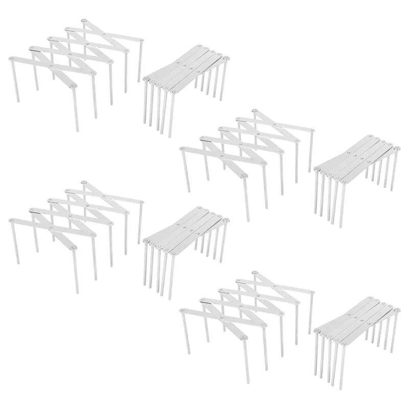 

ABHB-8 Pack Extendable Pot Lid Holders Multipurpose Steamer Rack (8Pcs)