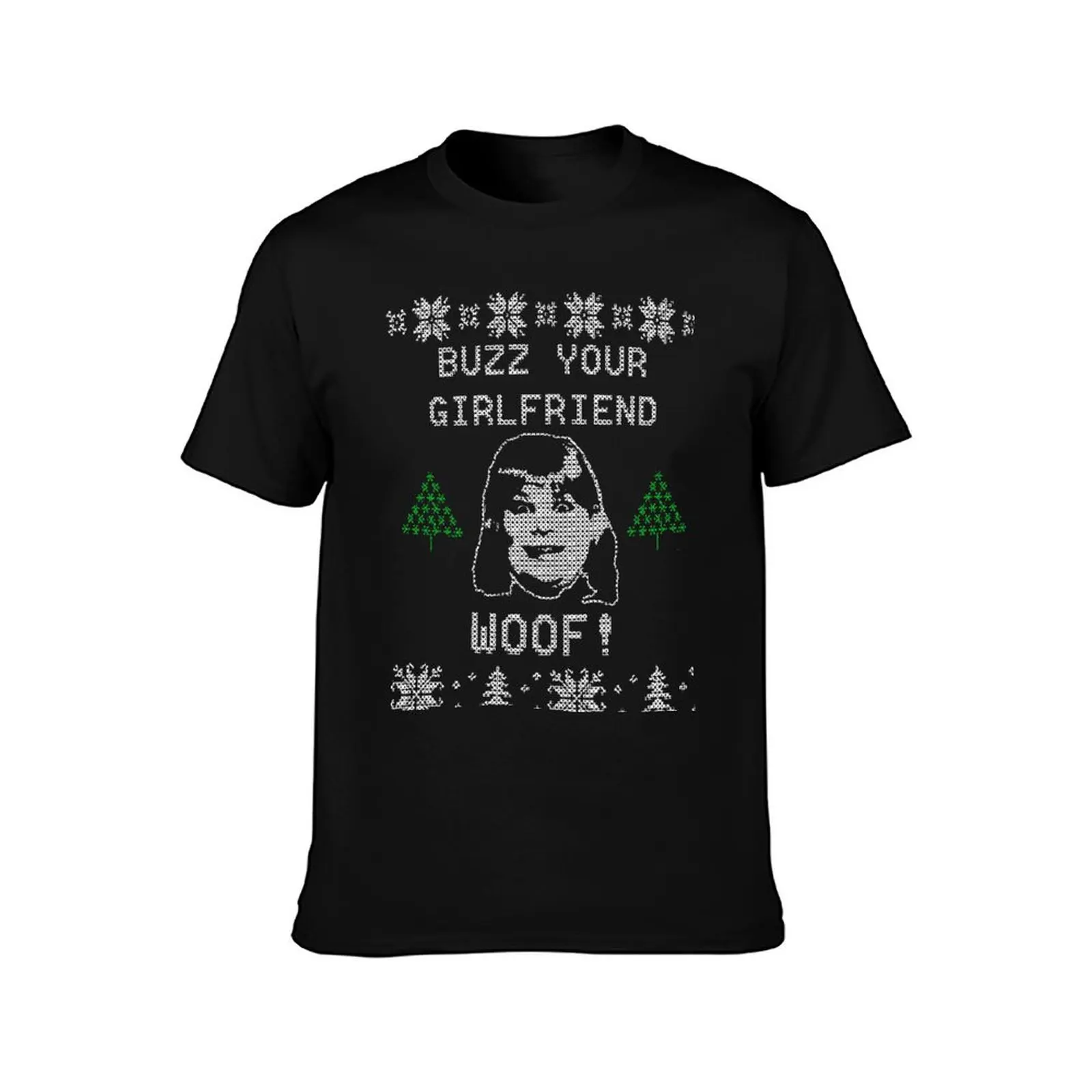 Buzz Your Girlfriend! WOOF! T-Shirt Sun Block Outdoor T-Shirt