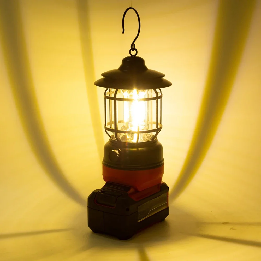 Imagem -06 - Lanterna de Acampamento Led para Ozito 18v para Einhell Power X-change Bateria de Lítio Pendurado Tenda Luz ao ar Livre Não Inclui Bateria
