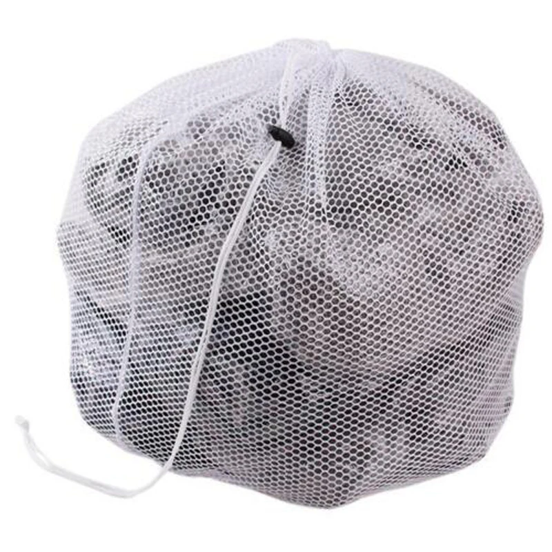 Drawstring Laundry Bags Large Capacity Bra Underwear Socks Foldable Mesh Laundry Bag Household Clothes Laundry Care Accessories