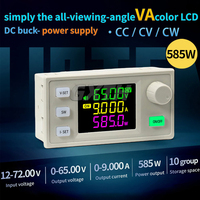 65V 9A 585W CNC Adjustable DC Voltage Regulator Power Supply CV CC XY6509X Buck Module MPPT Solar Charging