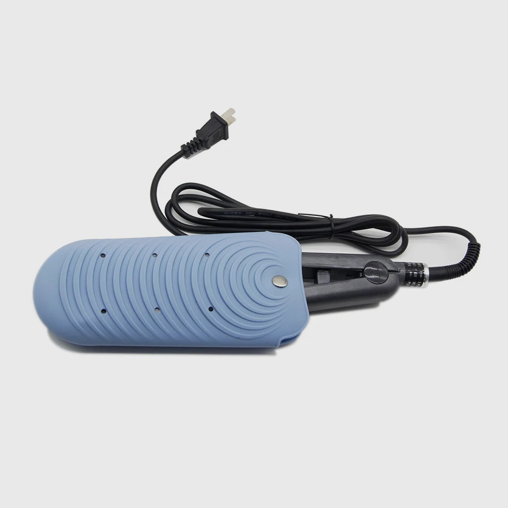 

2 шт. теплоизоляционный коврик для бигуди, утюг для сушки, силиконовая защитная накладка, многоразовый нескользящий чехол для инструмента для укладки, аксессуар