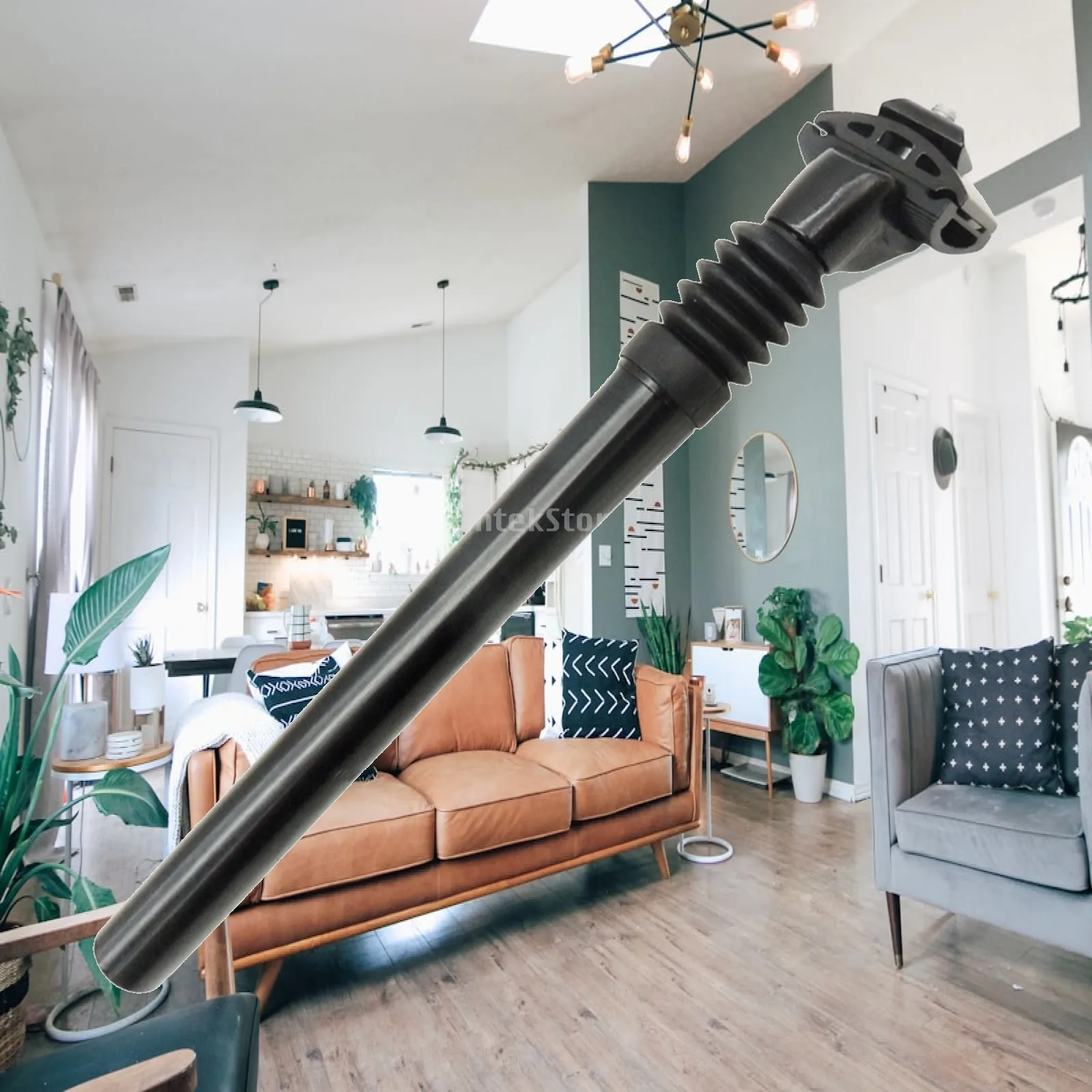 Aluminum Alloy Shock-Absorbing Seatpost Wear-Resistant Setback Shock-Absorbing Seatpost Shock Absorber Seat Post Low Maintenance