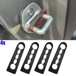 4Pcs For Nissan Pathfinder Tiida Teana J31 J32 Juke Car Door Lock Damper Buffer Seal Shock-Absorbing Damping For 4 Door