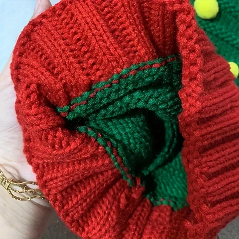 قبعة بنمط شجرة عيد الميلاد الجديدة للرجال في الهواء الطلق