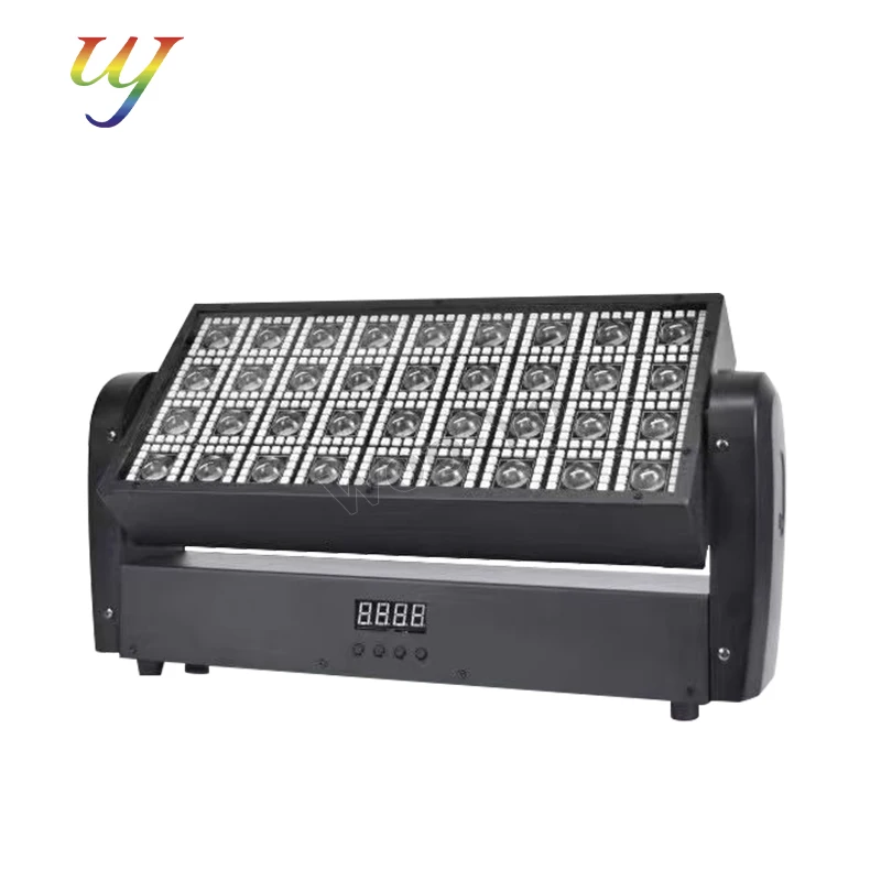 

36X3W светодиодный матричный светильник с подвижной головкой RGB 3в1 настенный светильник для сцены подходит для бара KTV дискотека вечеринка сценический светильник