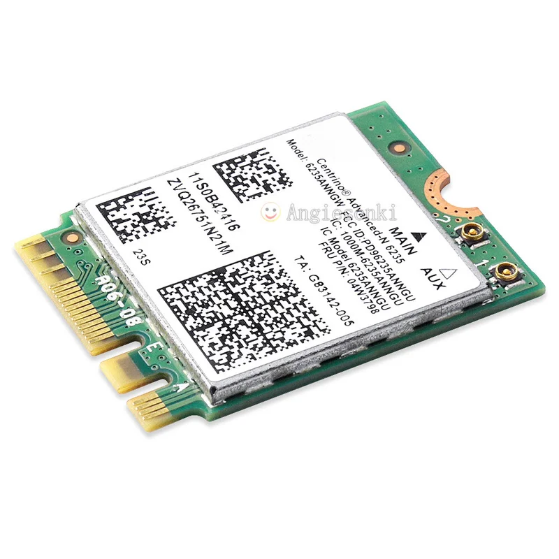 PP+ FOR Intel 6235 NGFF 300M 2.4/5G Bluetooth 4.0 WIFI Card for Lenovo Laptop 04W3798
