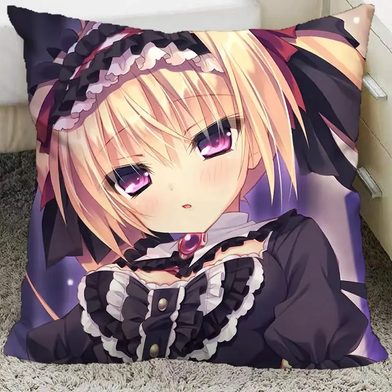 Yad-onfo-ng Lor-dess Knig-ht M-eiya Lua-sa Cosplay Surr-ound-ings - Dea-th Cast-le-2 Almofada para casa, almofada para sala de estar