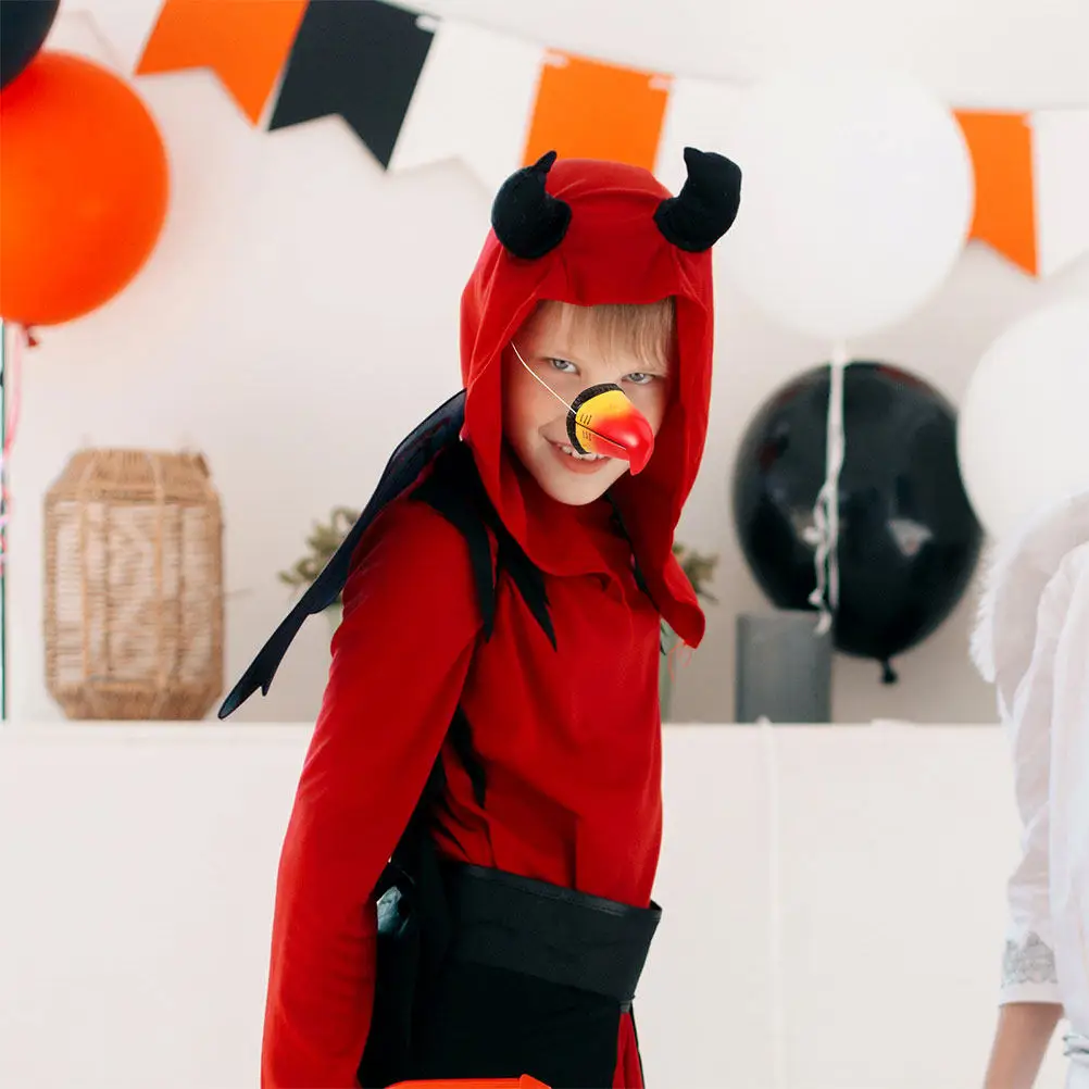 

3Pcs Parrot Nose Decor Prop Realistic Parrot Beak Cosplay Accessory Party Supply Bird Costume Prop Bird Beak Fake Animal Nose