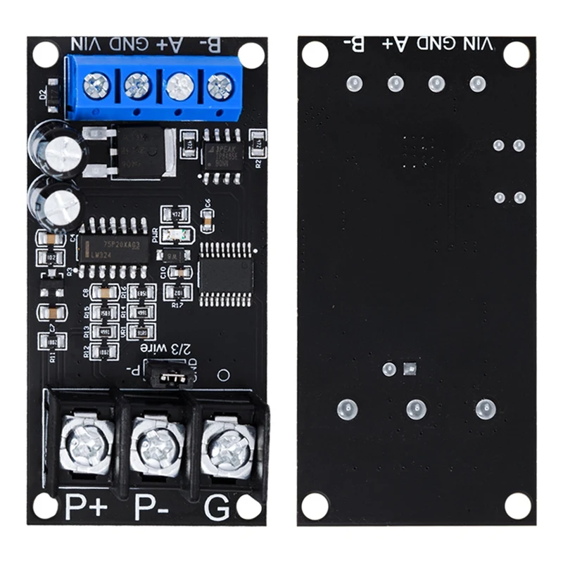 PT100 Platinum Thermistor RTD Thermocouple Temperature Sensor Transmitter RS485 MODBUS RTU Module