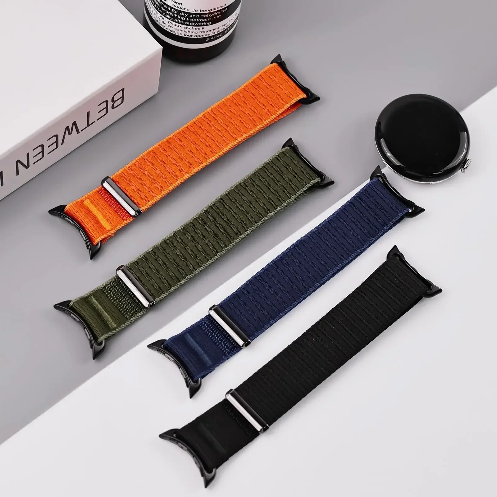 Nylon Loop Strap for Google Pixel Watch 5 4 3 41mm 45mm Sports Comfortable Wave Bracelet Warstband for Google Pixel Watch 3 2 1