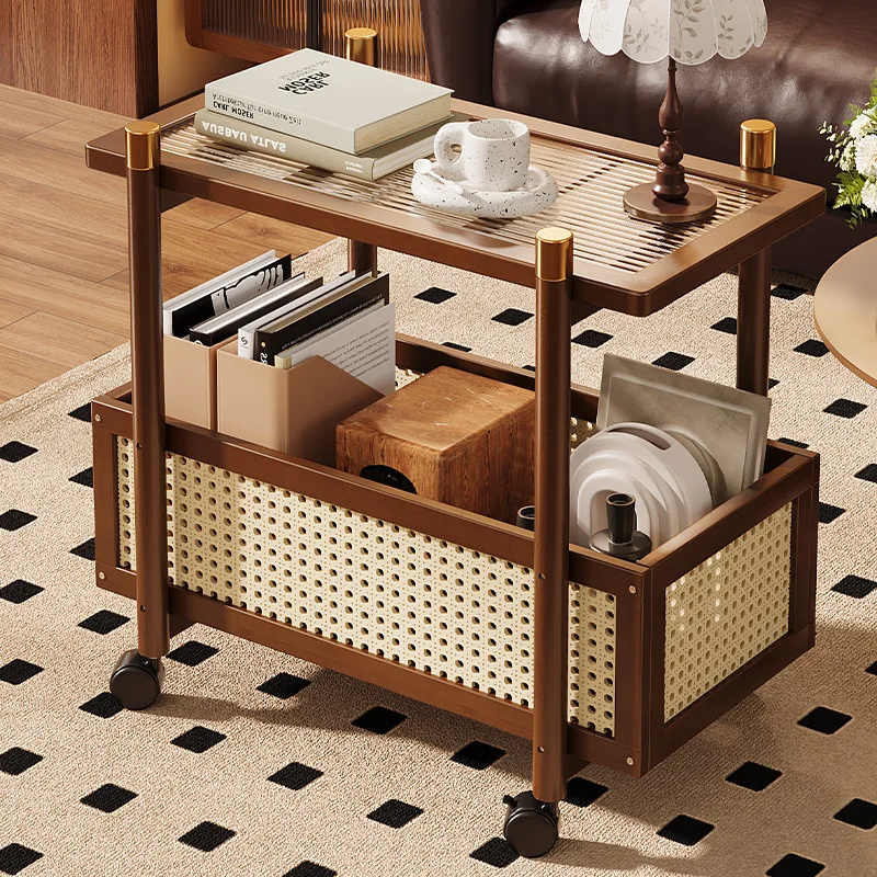 

Movable Coffee Table Living Room Furniture Desk Home Tea Table Bed Side Table Nightstands Table Basse Muebles Mesa Plegable