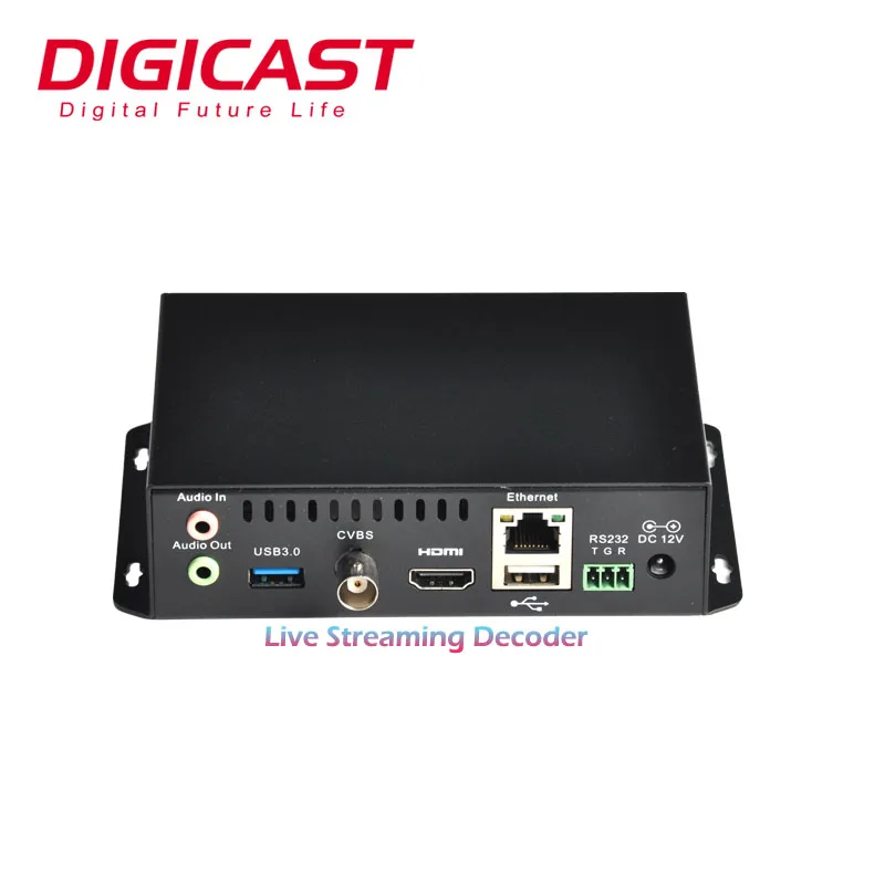 (DMB-8800B) Home Video IP Encoder Internet TV Decoder Decoder With RTMP HDCP 1080P SDI Audio
