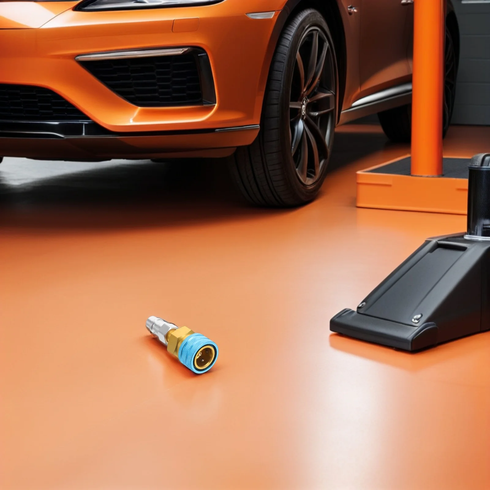 

R1234yf to R134a Low Side Quick Coupler Air Conditioner Hose Adapter Connector for Car Ac Charging Refrigerant Filling