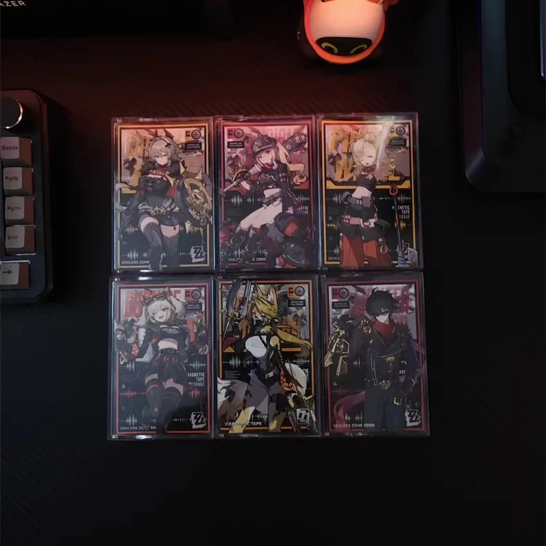 

Zenless Zone Zero Sons of Calydon Burnice Whita Music Tape Caesar King OST Album 6pcs Cassettes Cosplay Walkman Soundtracks Box