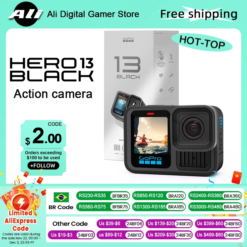 Toutes les GoPro Découvrez les Meilleures Caméras d’Action Disponibles sur AliExpress