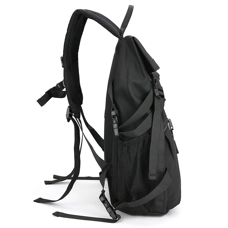 Outdoor travel hiking backpack men's high-end fashion waterproof computer backpack large capacity student schoolbag