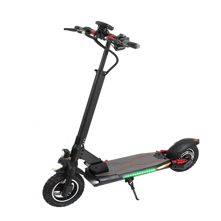 36V48V350W10 inch folding aluminum alloy double shock absorption intelligent electric scooter