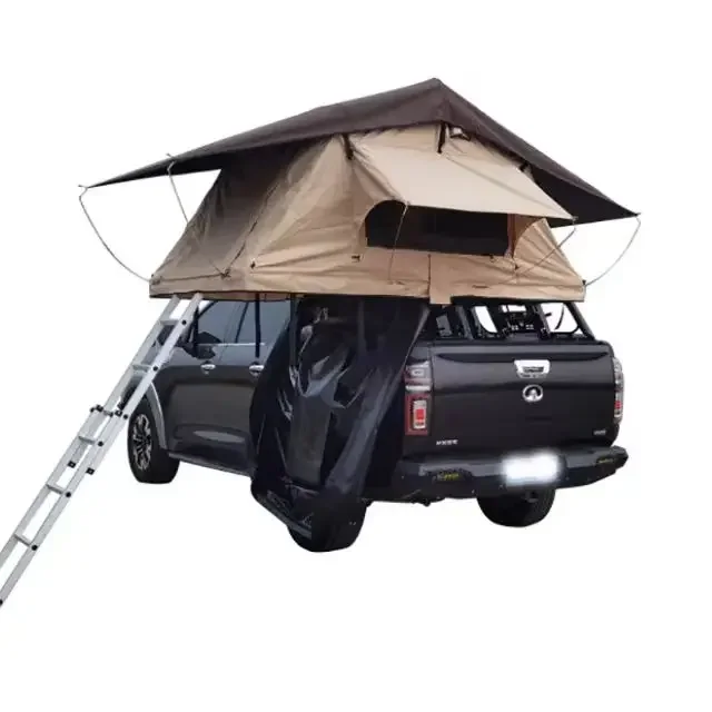 

2023 MIni Small Shell Triangle Bush Cruier 1-2 Person Mount Hard Shell Car Roof Top Tent For Car