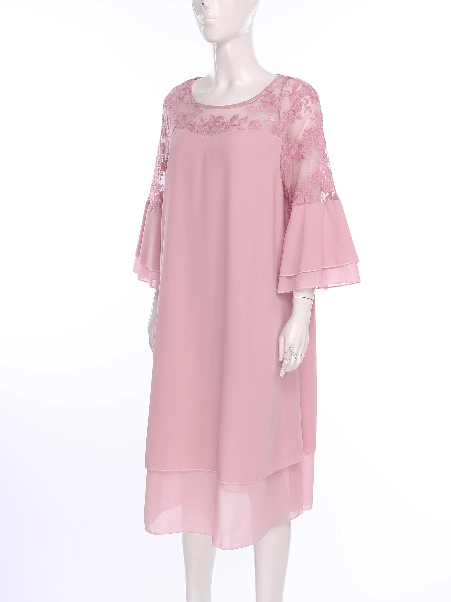 فستان نسائي للعطلات فستان صيفي مسائي لحفلات الكوكتيل فستان نسائي أنيق للعطلات والمهرجانات فساتين حفلات مطرزة بالدانتيل