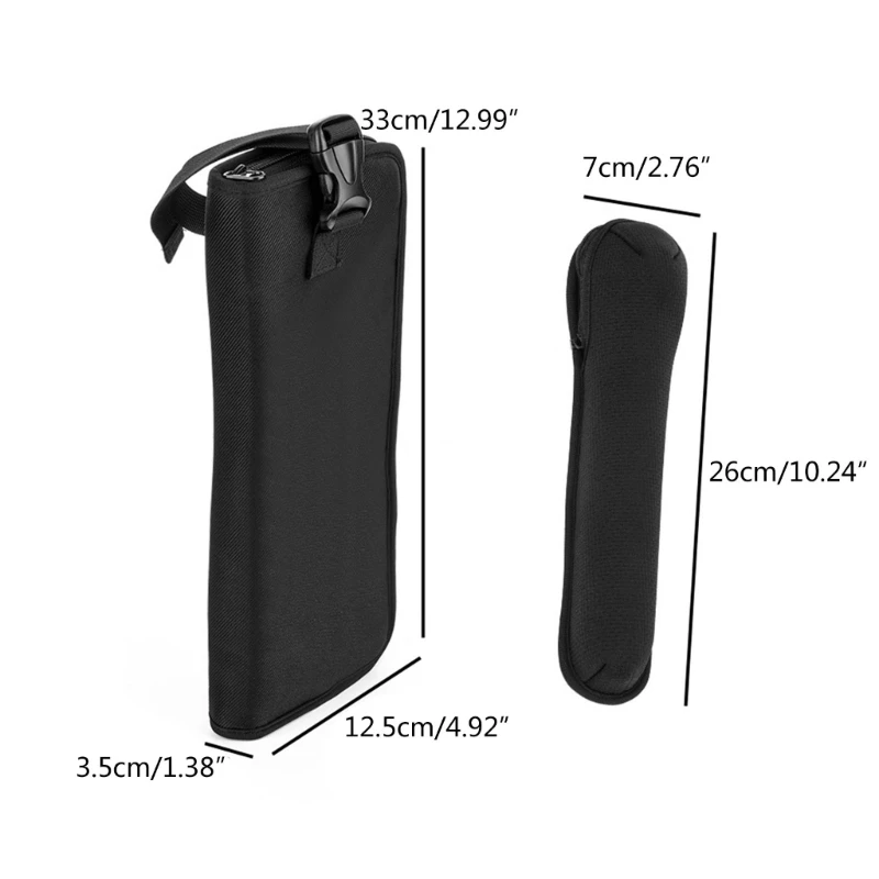 Wireless Microphone Bag Nylon Case for Travel and Home Storage Drop shipping