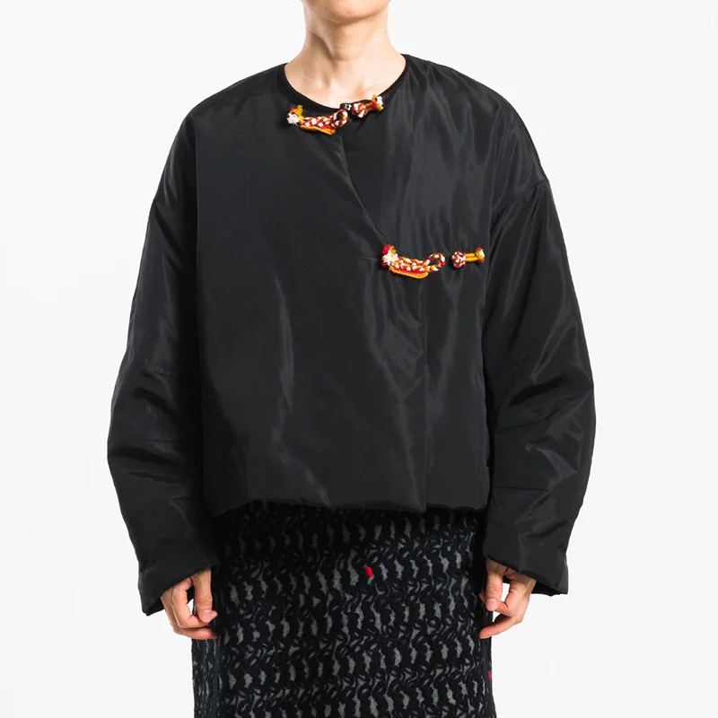 

Handmade ort Cotton Jaet round Ne Asymmetrical Zipper Urbantribe Women's Winter Coat Sli Commute Thiened Polyeste...