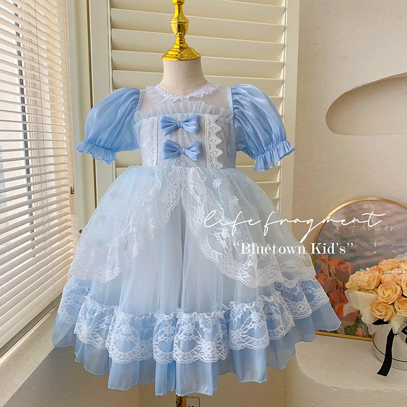 Lolita Princess Dress, Saia Performance, Doce, Fofos, Elegante, Cosplay, Bebê, Verão, Novo, 2022