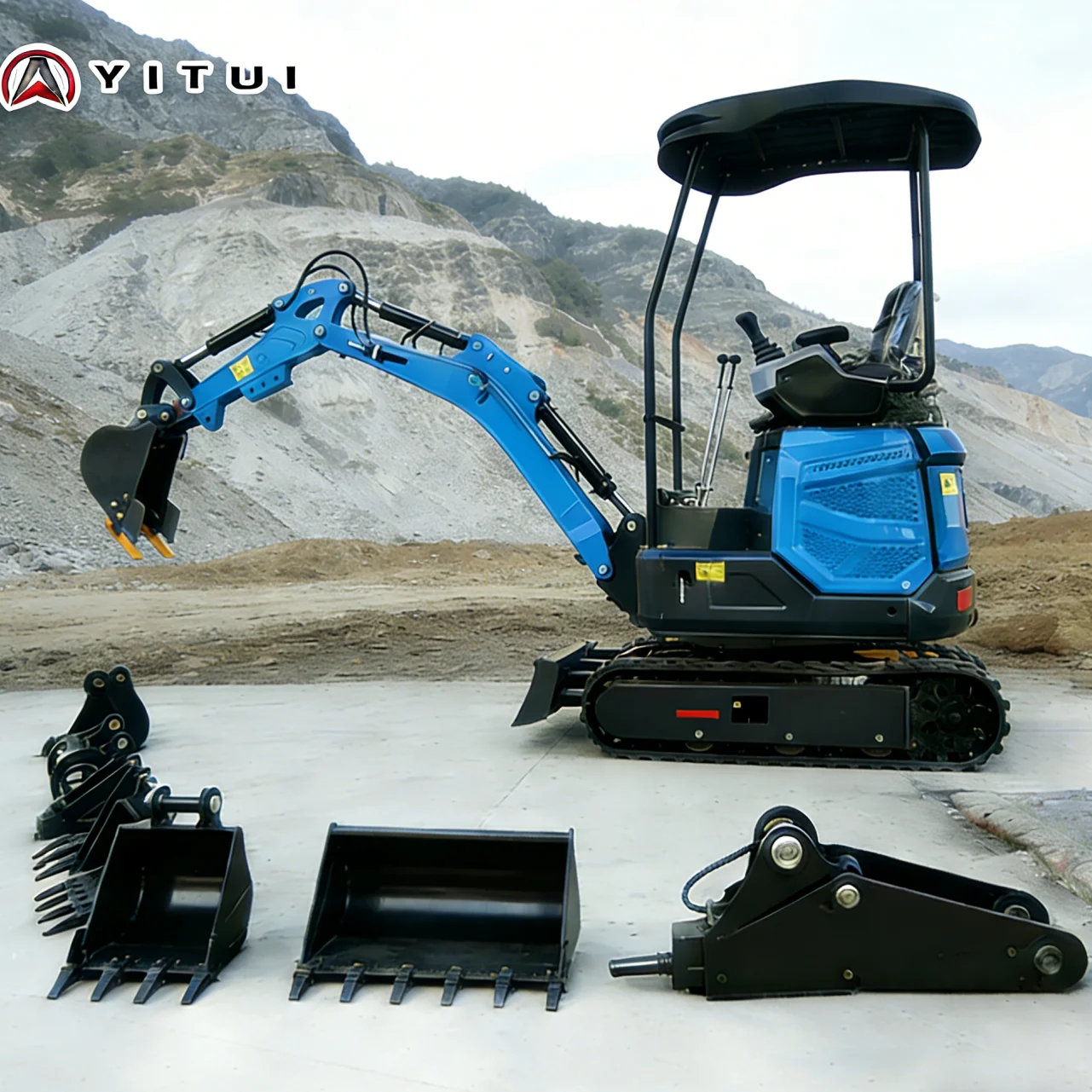 

Удобный в использовании мини-экскаватор 2,0 тонны: простое управление, компактный, с ковшом и грейфером, для дома и ландшафтных работ, на заказ