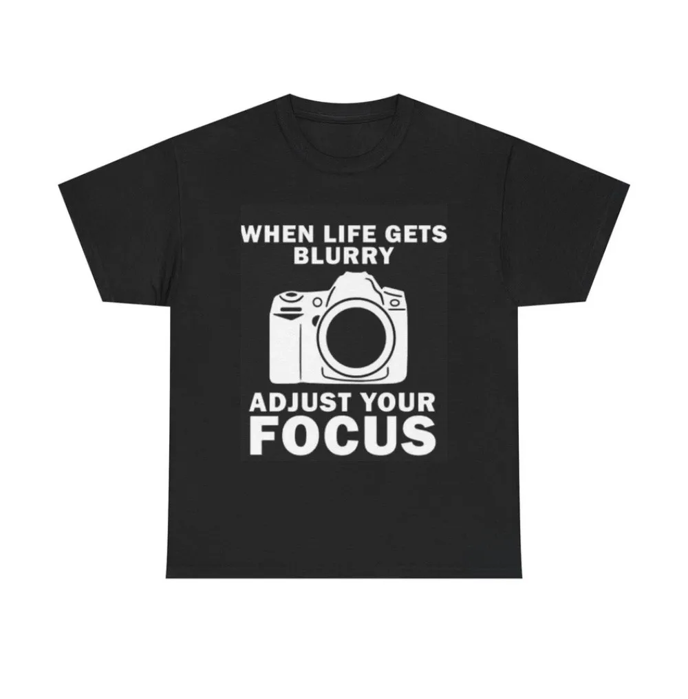 

Funny Camera Photography Tee Shirt for Men and Women