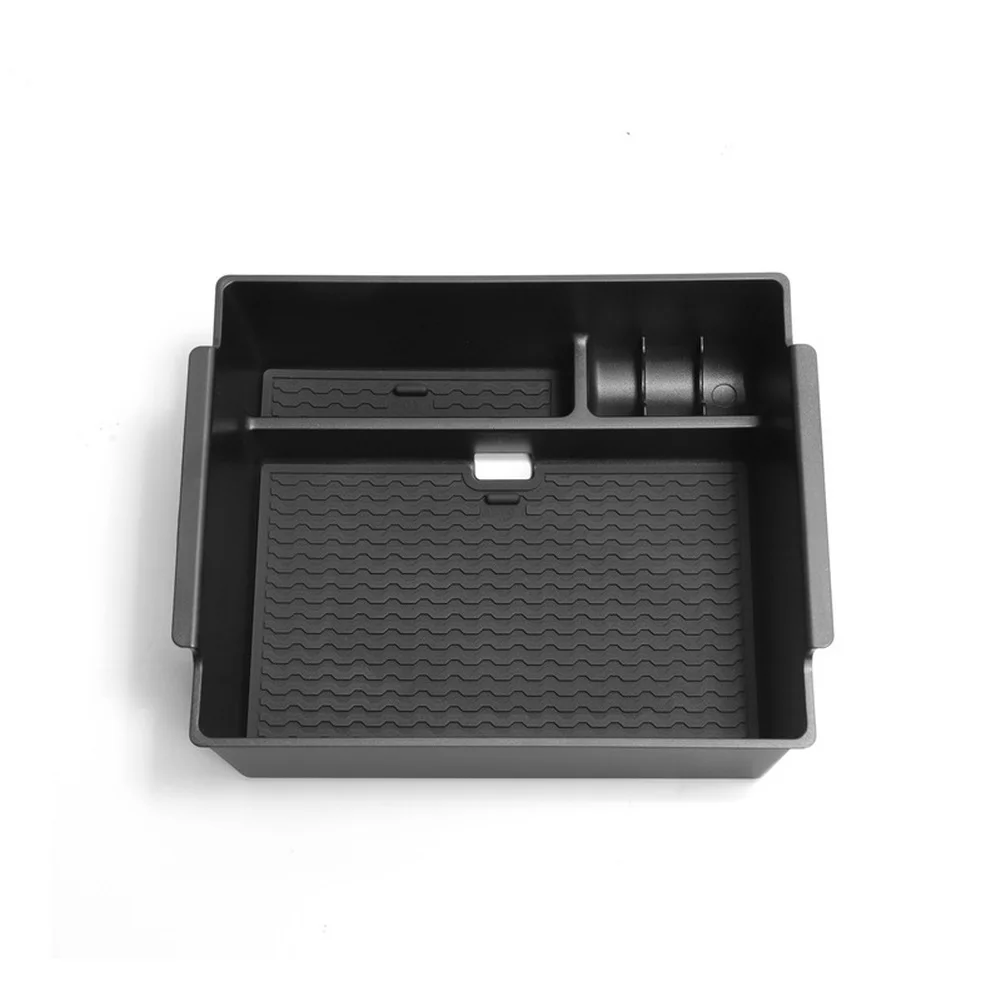 

Car Armrest Storage Box Center Console Organizer Container Coin Tray For Mitsubishi For L200 For Triton 2024-2025 ABS Waterproof